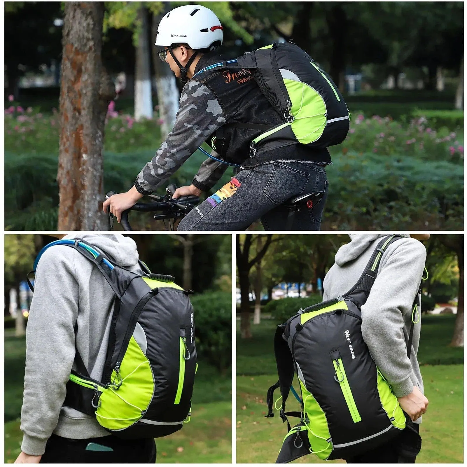 16L Cycling Knapsack Mountain Bike Bag Outdoor Backpack Leisure Light Travel Bag Riding Equipment