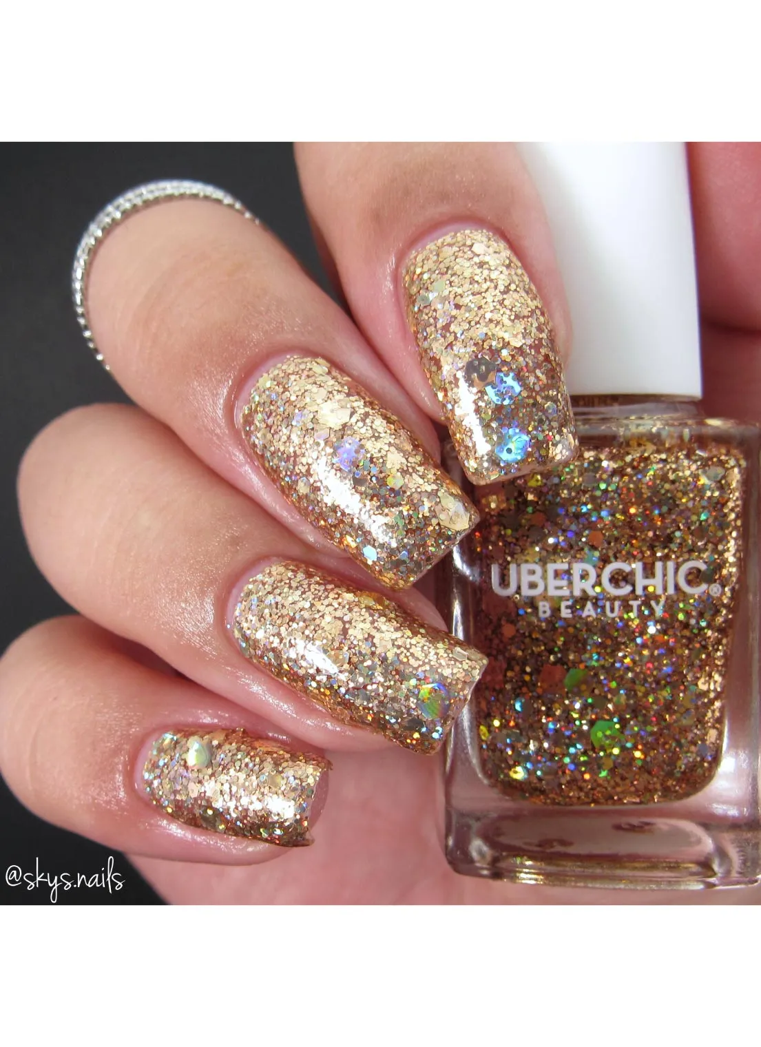 24K Chic - Holographic Polish