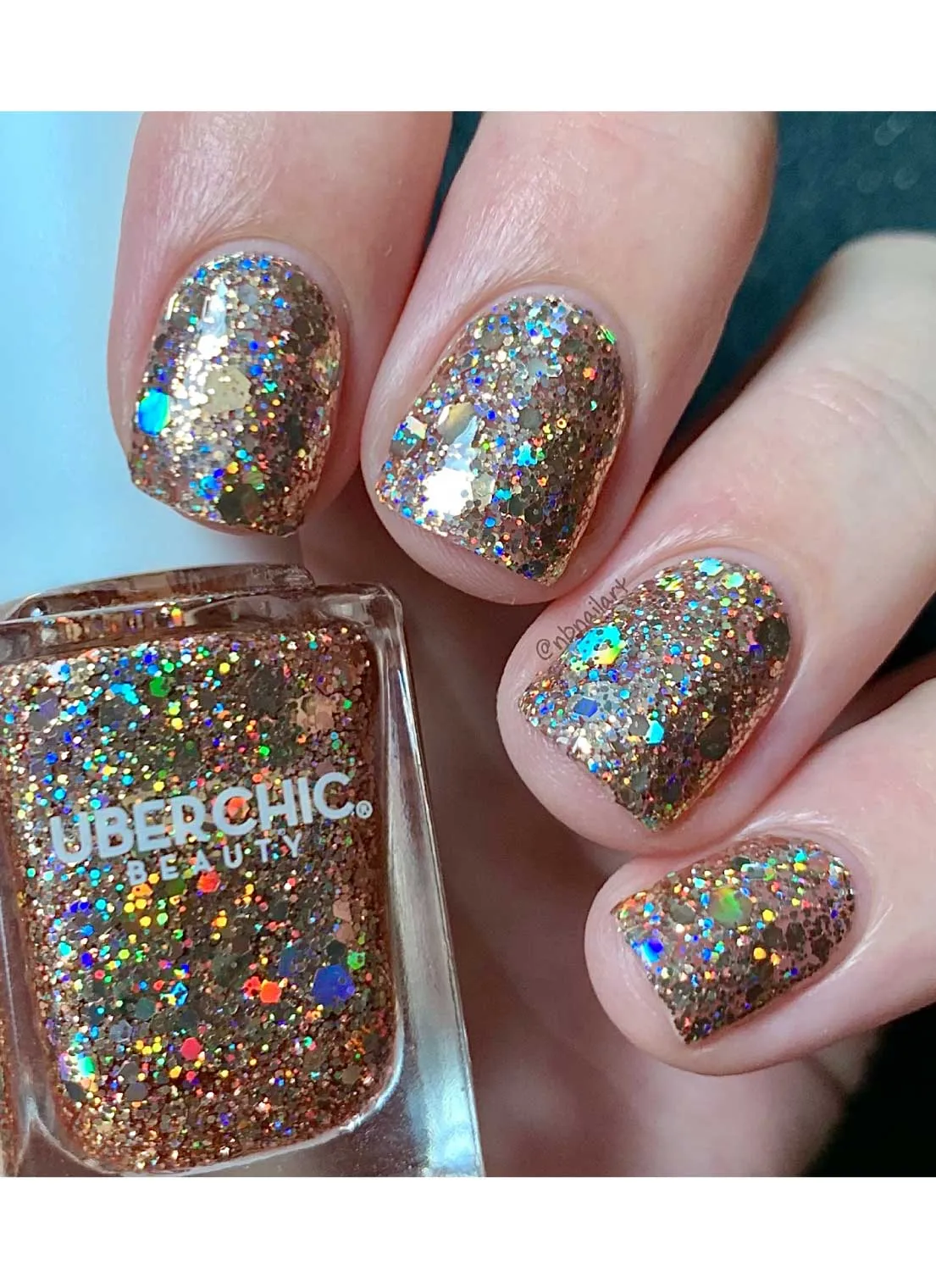 24K Chic - Holographic Polish