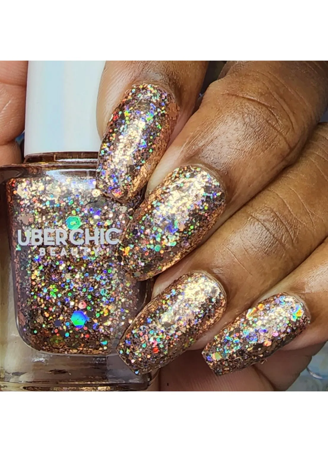 24K Chic - Holographic Polish