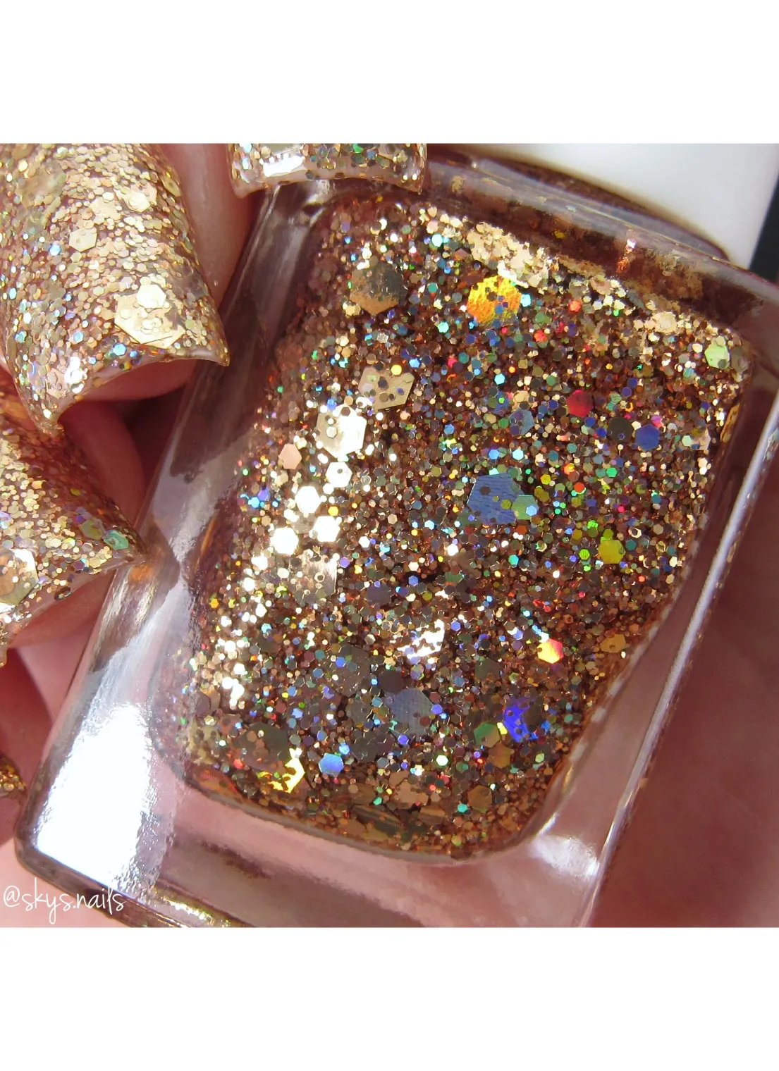 24K Chic - Holographic Polish