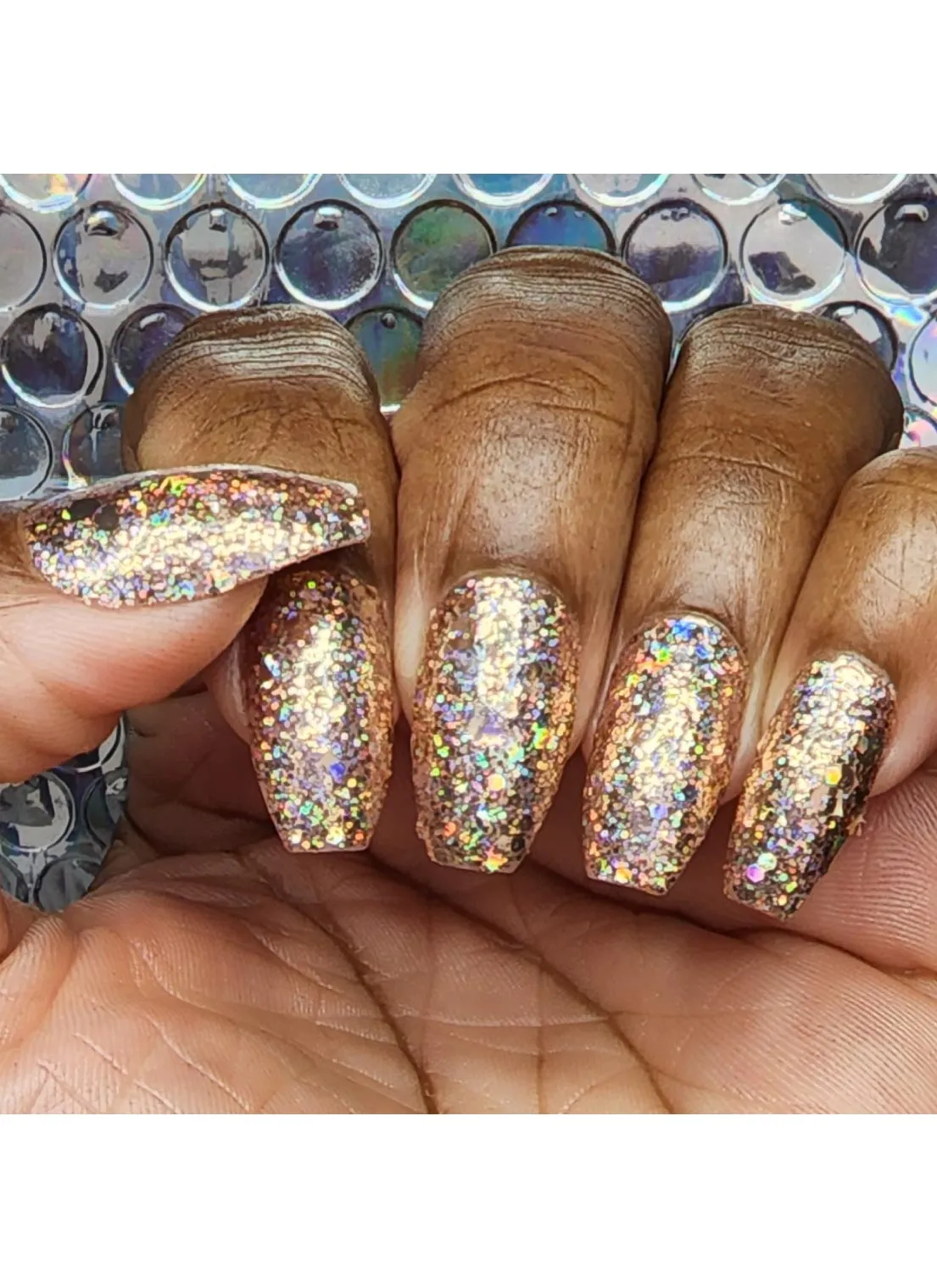 24K Chic - Holographic Polish