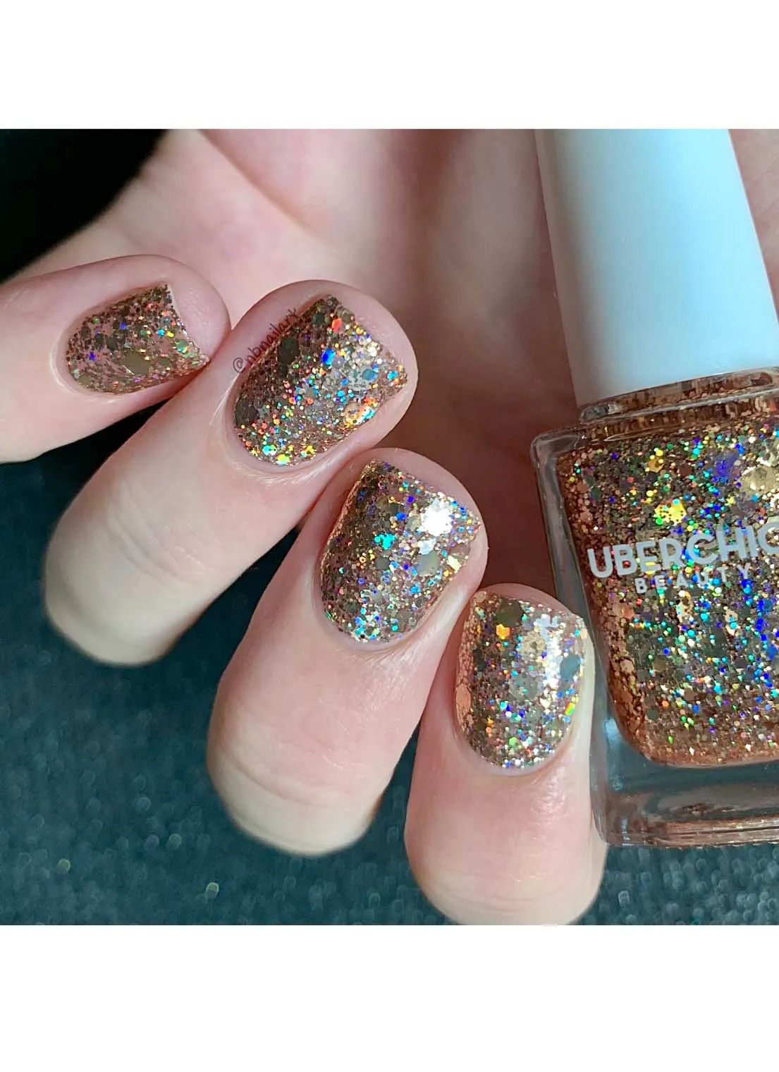 24K Chic - Holographic Polish