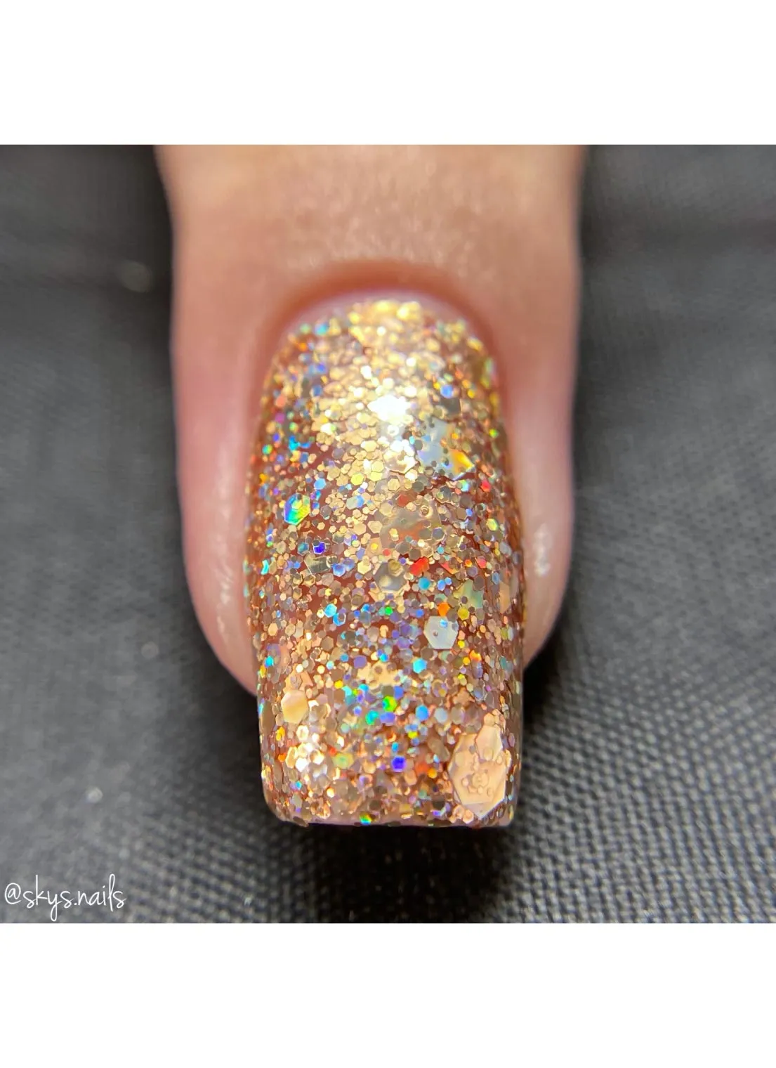 24K Chic - Holographic Polish