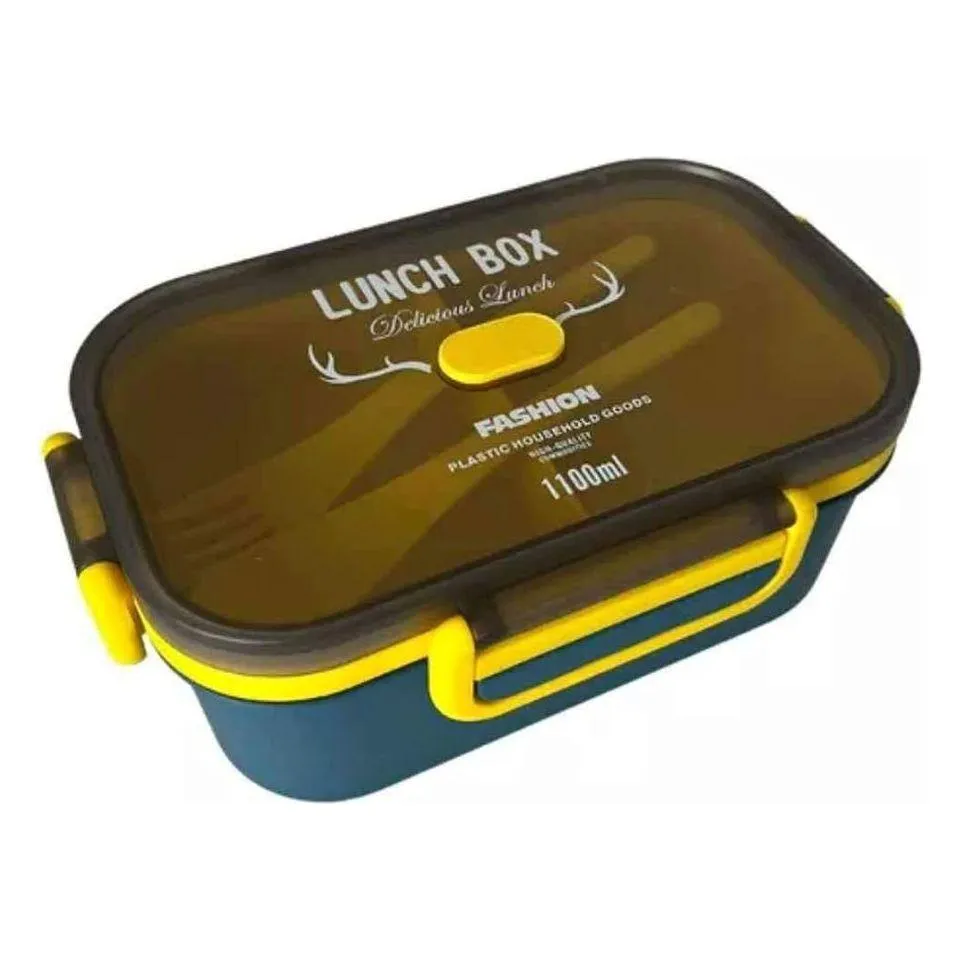 3 Compartments leakproof lunch box Combo