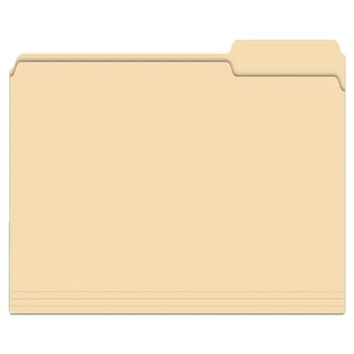 3-Tab File Folder Letter with Adjustable Tabs - 11-5/8" x 9" Size - 7/16" Multi-Position Tabs for Organizing Documents