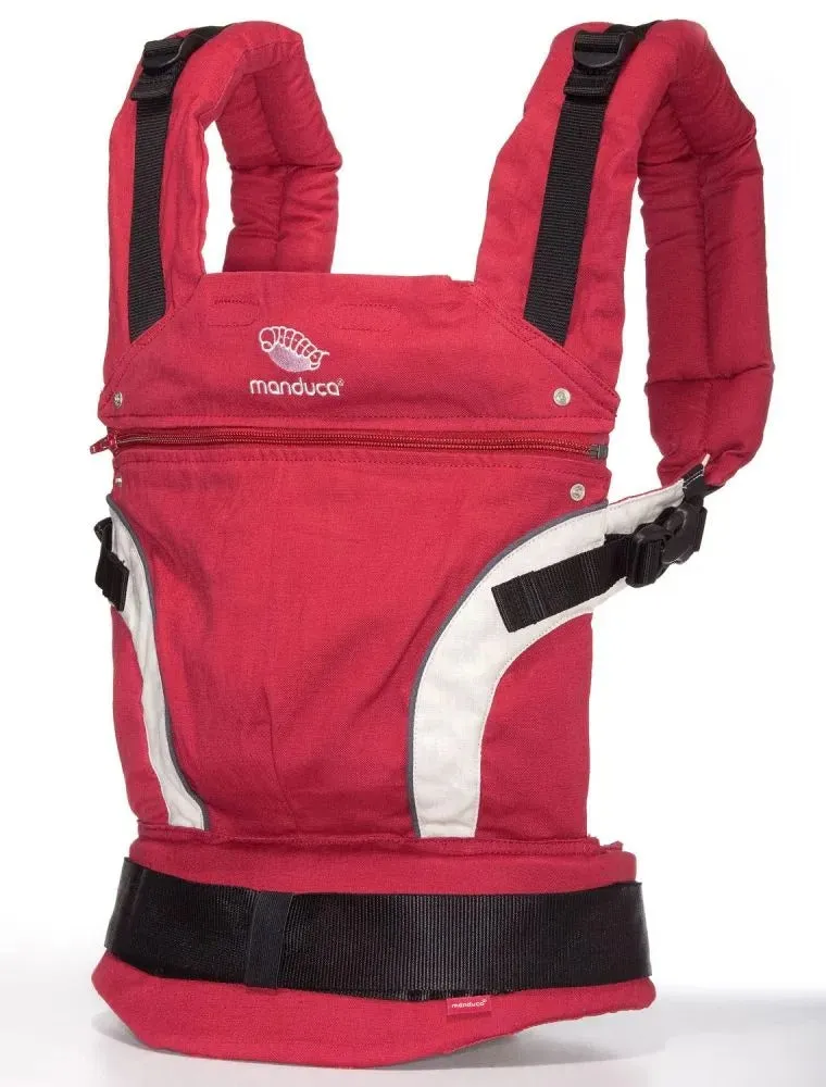 [3 Years Local Warranty] Manduca First HempCotton Baby Carrier - Red