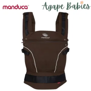 [3 Years Local Warranty] Manduca Pure Cotton Baby Carrier - Coffe Brown