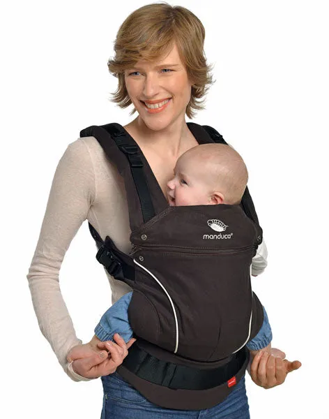 [3 Years Local Warranty] Manduca Pure Cotton Baby Carrier - Coffe Brown