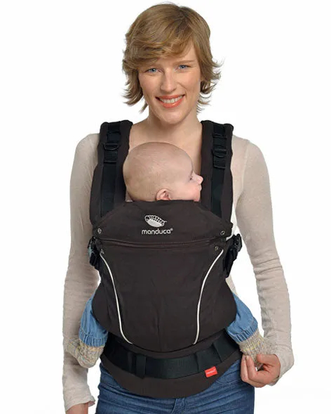 [3 Years Local Warranty] Manduca Pure Cotton Baby Carrier - Coffe Brown