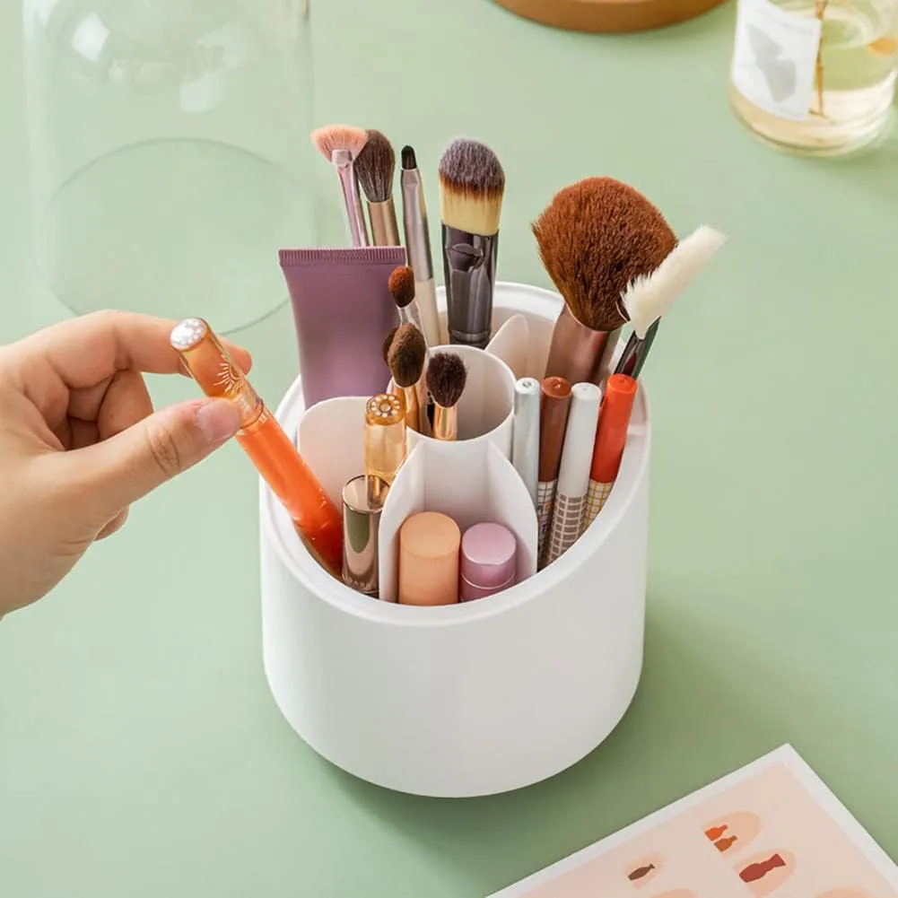 360° Rotating Base Makeup Brush Holder