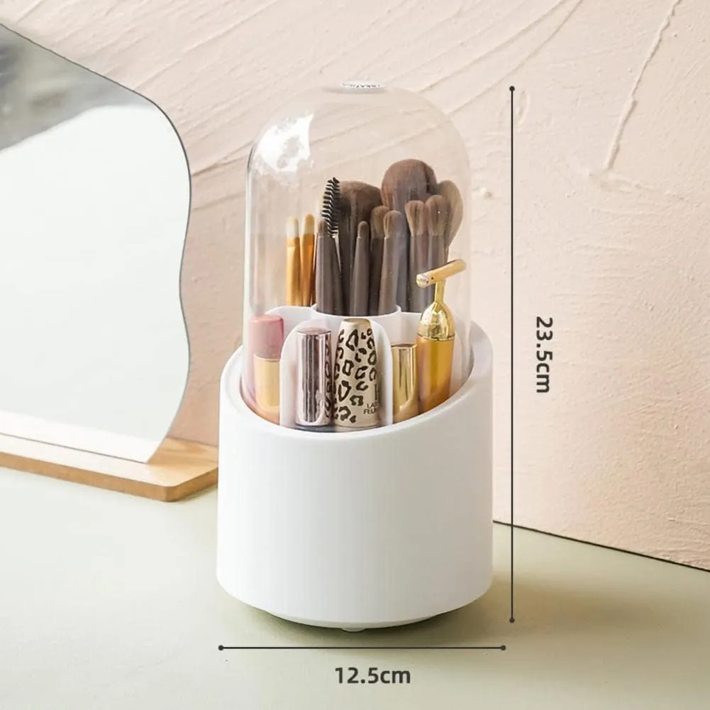 360° Rotating Base Makeup Brush Holder