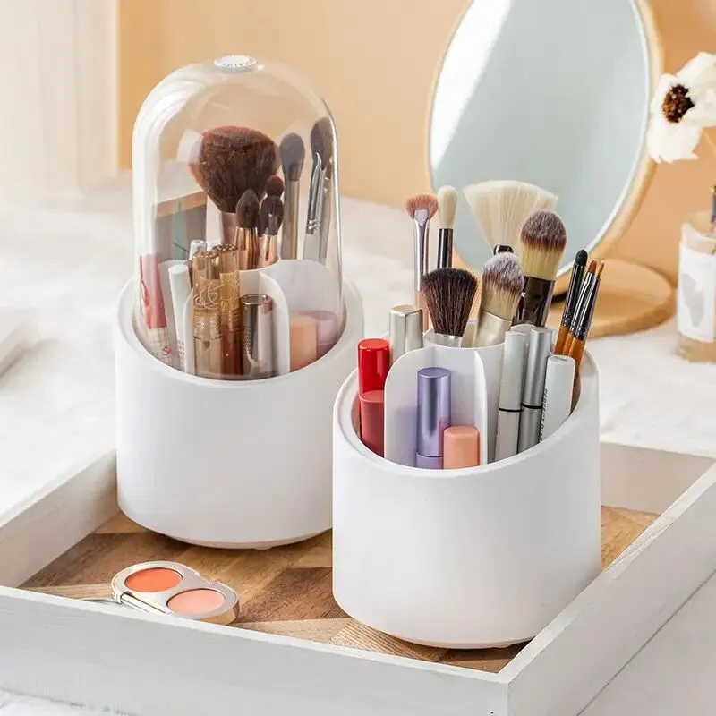 360° Rotating Base Makeup Brush Holder