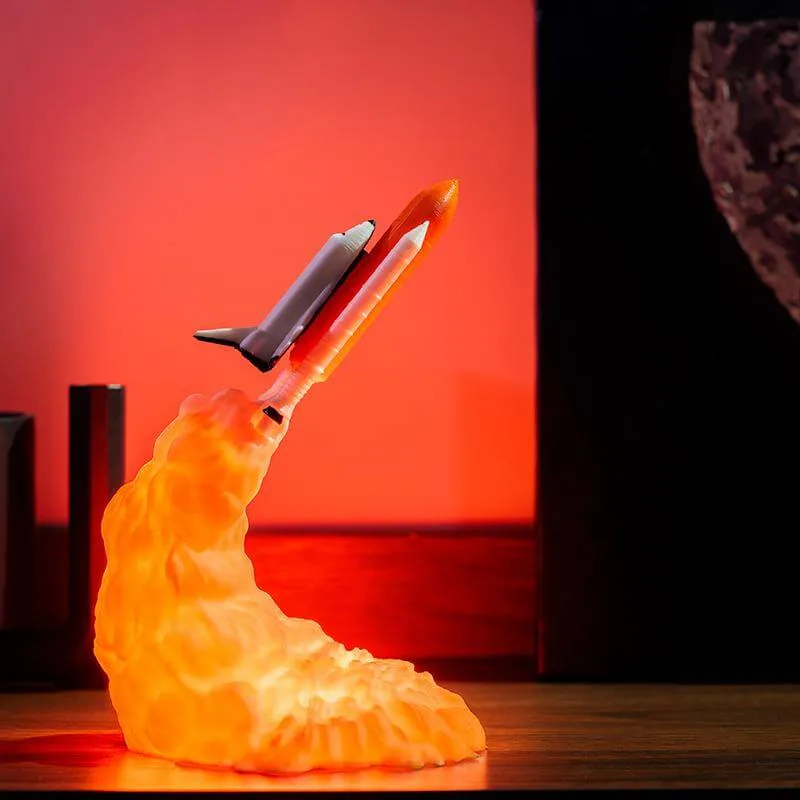 3D Print Space Shuttle Night  Lamp