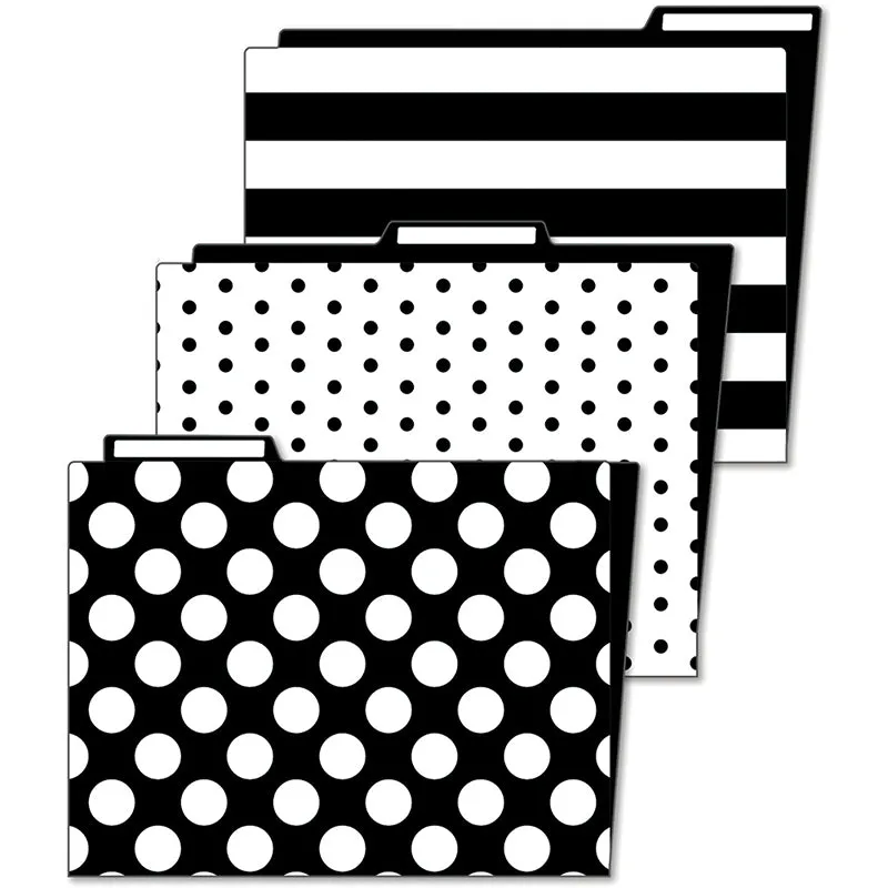 #52645 SIMPLY STYLISH FOLDERS 6PK