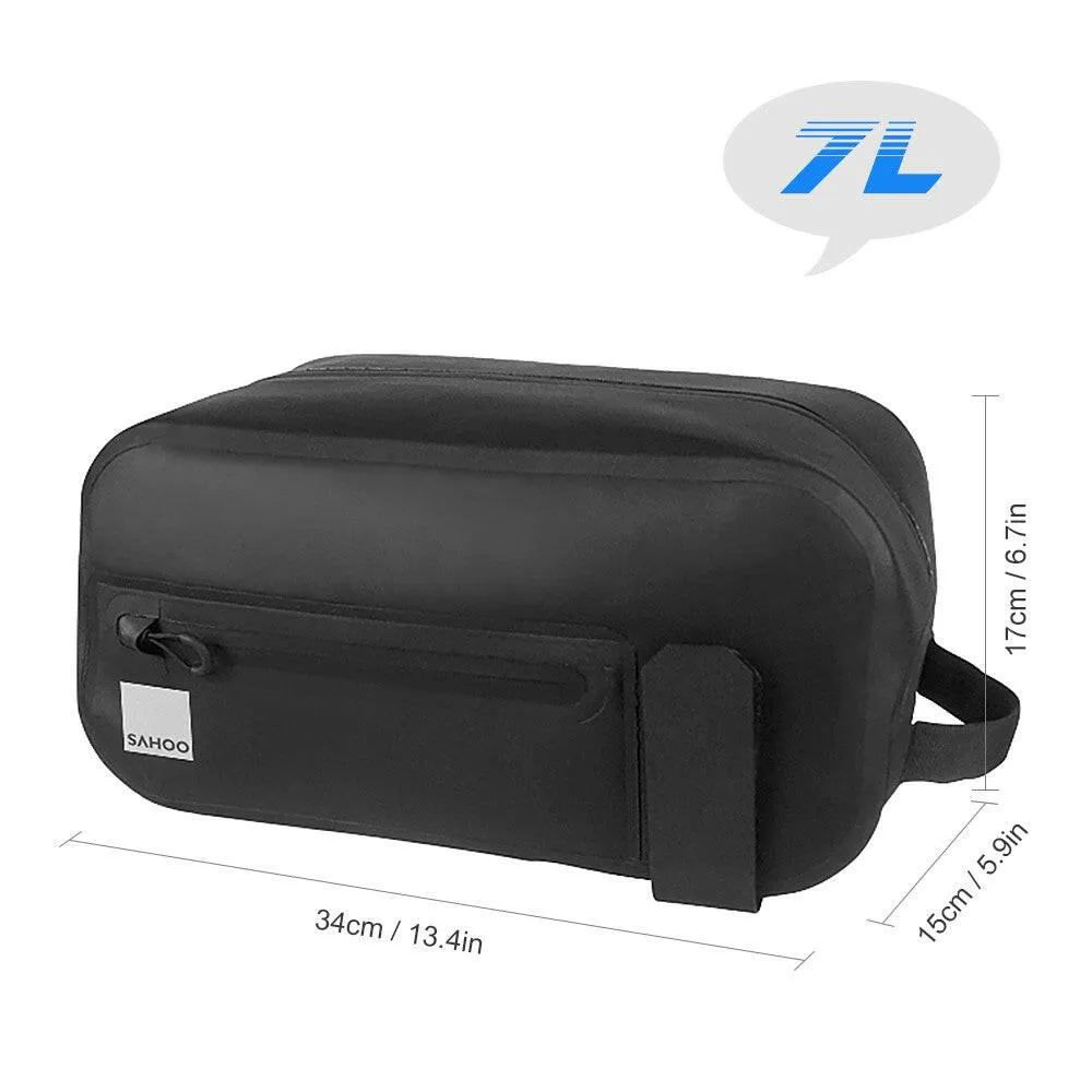 7L Multifunctional Bicycle Bike Rear Seat Trunk Bag Large Capacity Rear Panniers Bag Reflective Rear Saddle Bag MTB Road Bike Bag Waterproof Bicycle Storage Bag Hand Bag Bike Accessories