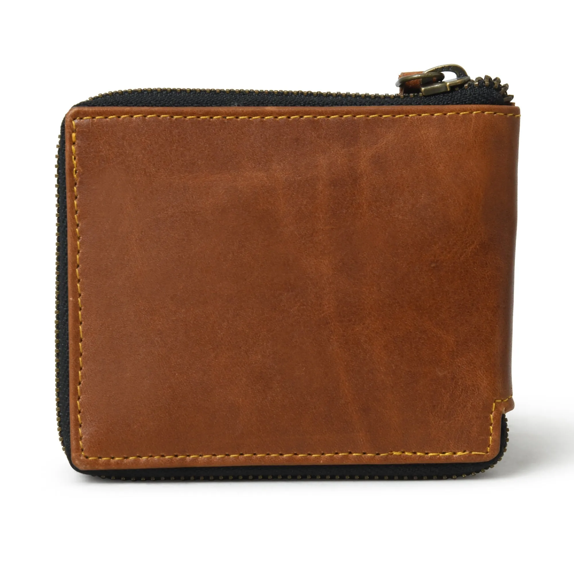 Adams Bi-Fold Wallet- Tan Brown