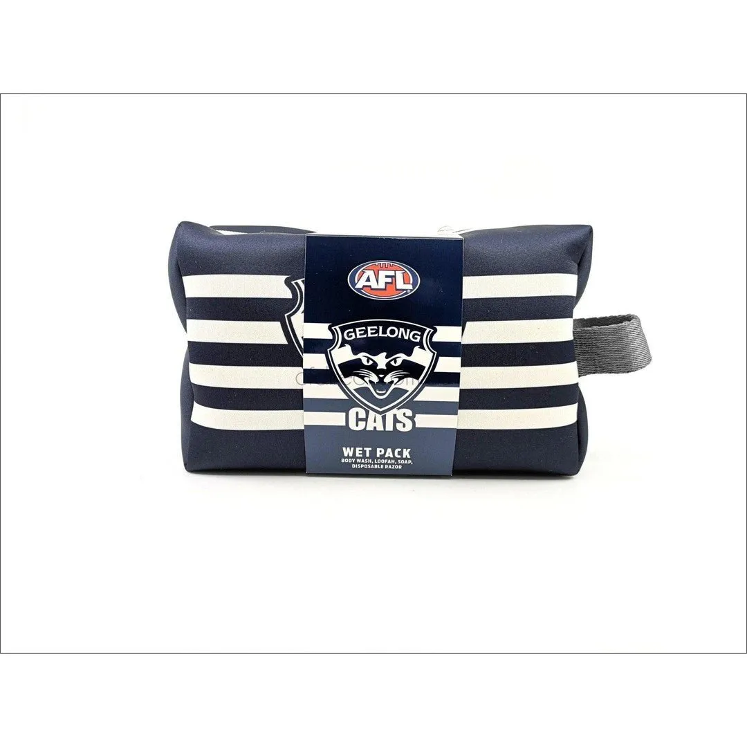 AFL Geelong Cats Toiletry Bag Gift Set