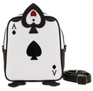 Alice in Wonderland Ace of Spades Cross Body Bag