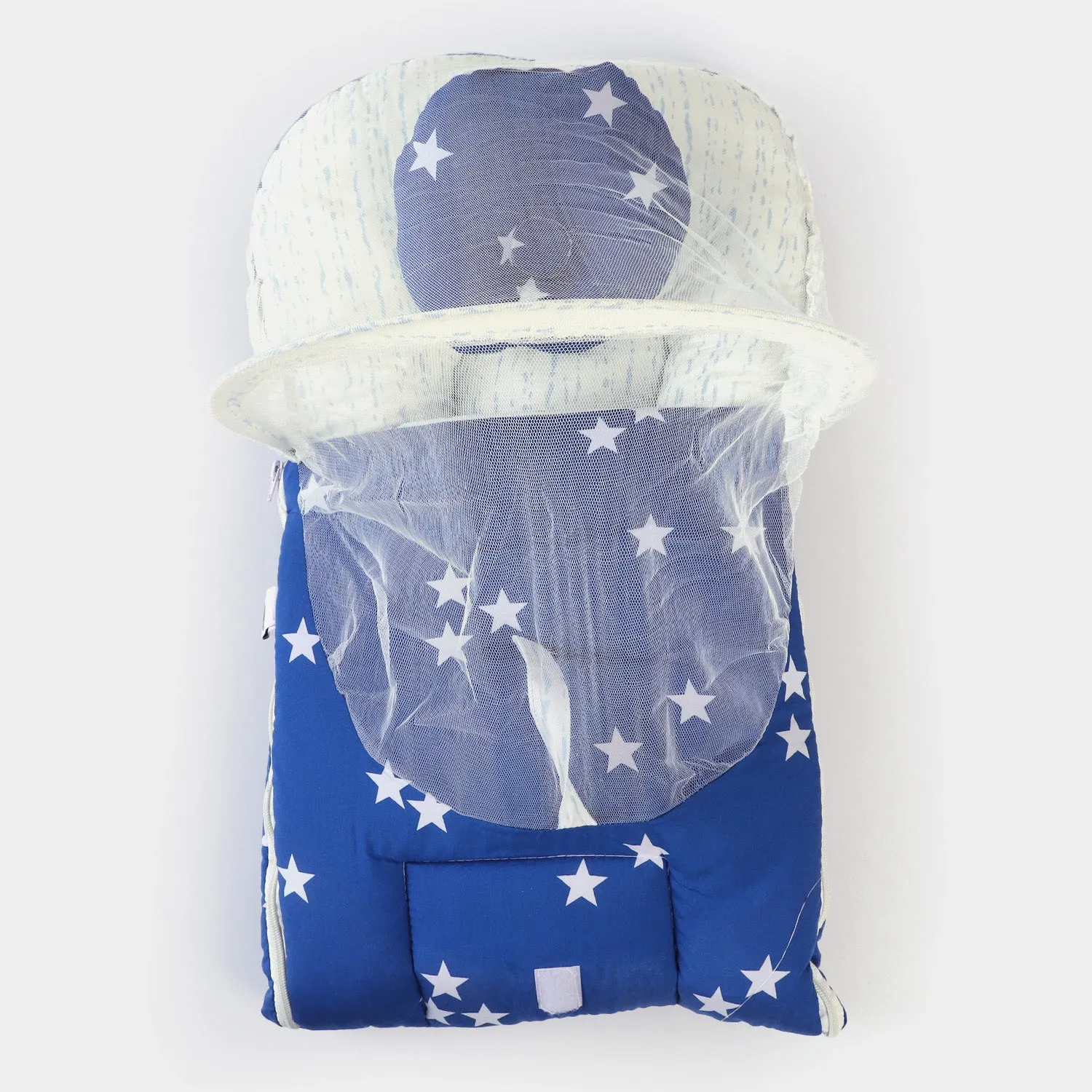 Baby Bed Mosquito Protection Net "Blue" with Pillow