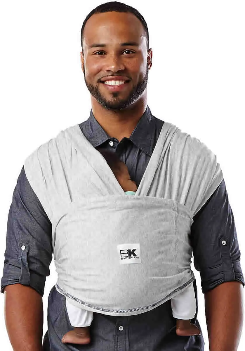 Baby K'tan Baby Carrier in Heather Gray - Extra Large