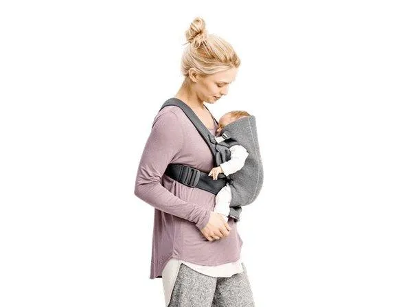 BabyBjorn Baby Carrier Mini - Dusty Pink Cotton