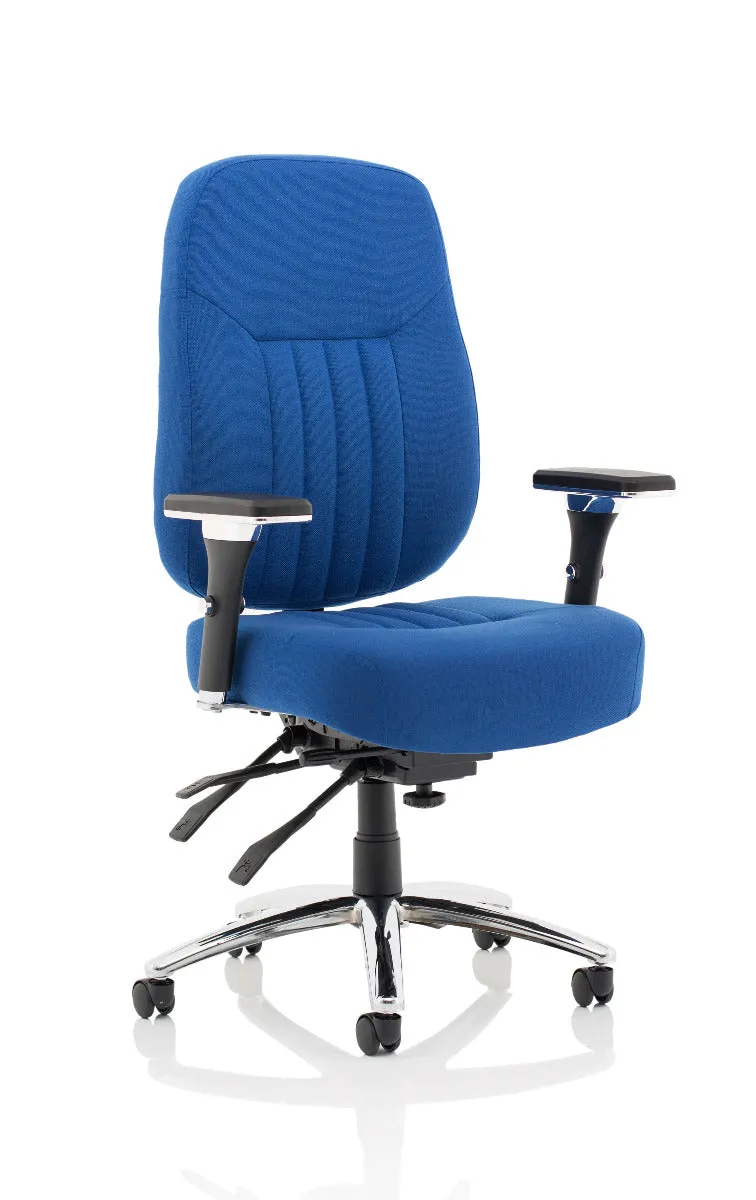 Barcelona Deluxe Fabric Office Chair