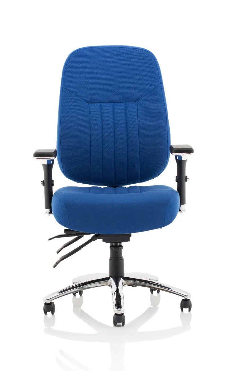 Barcelona Deluxe Fabric Office Chair