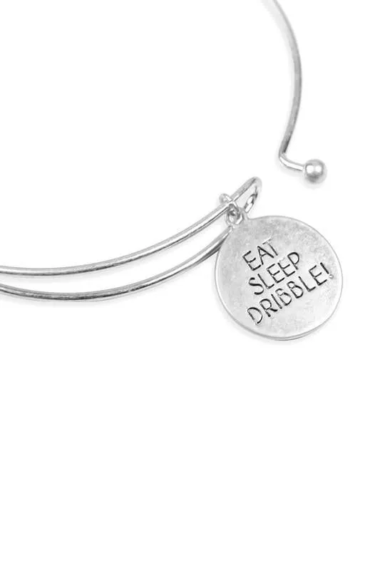 Basketball Charm Bracelet