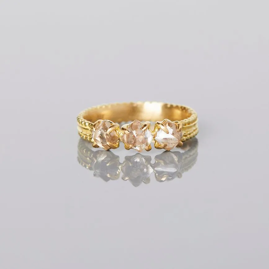 BDR21-OOAK | 0.44 Carat 15th Anniversary One-of-a-Kind Brown Diamond Ring