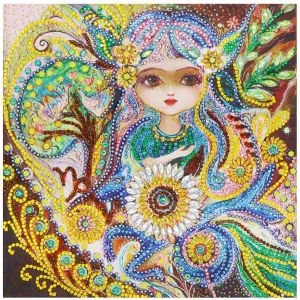 Beauty 5D DIY Special Shaped Diamond Painting