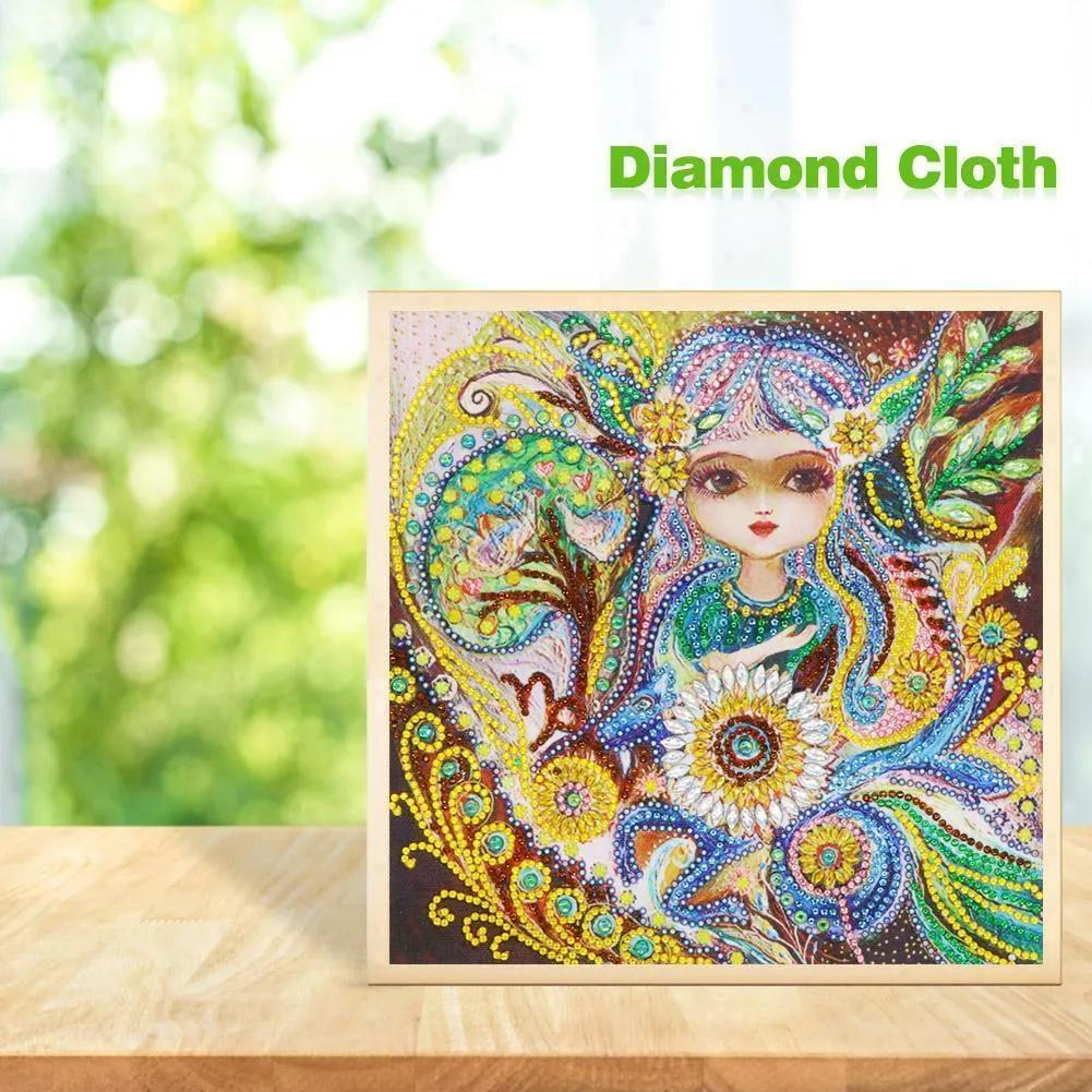 Beauty 5D DIY Special Shaped Diamond Painting