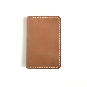 BI-FOLD - NATURAL SHELL CORDOVAN    WALNUT BUTTERO