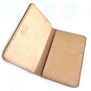 BI-FOLD - NATURAL VEGETABLE TANNED