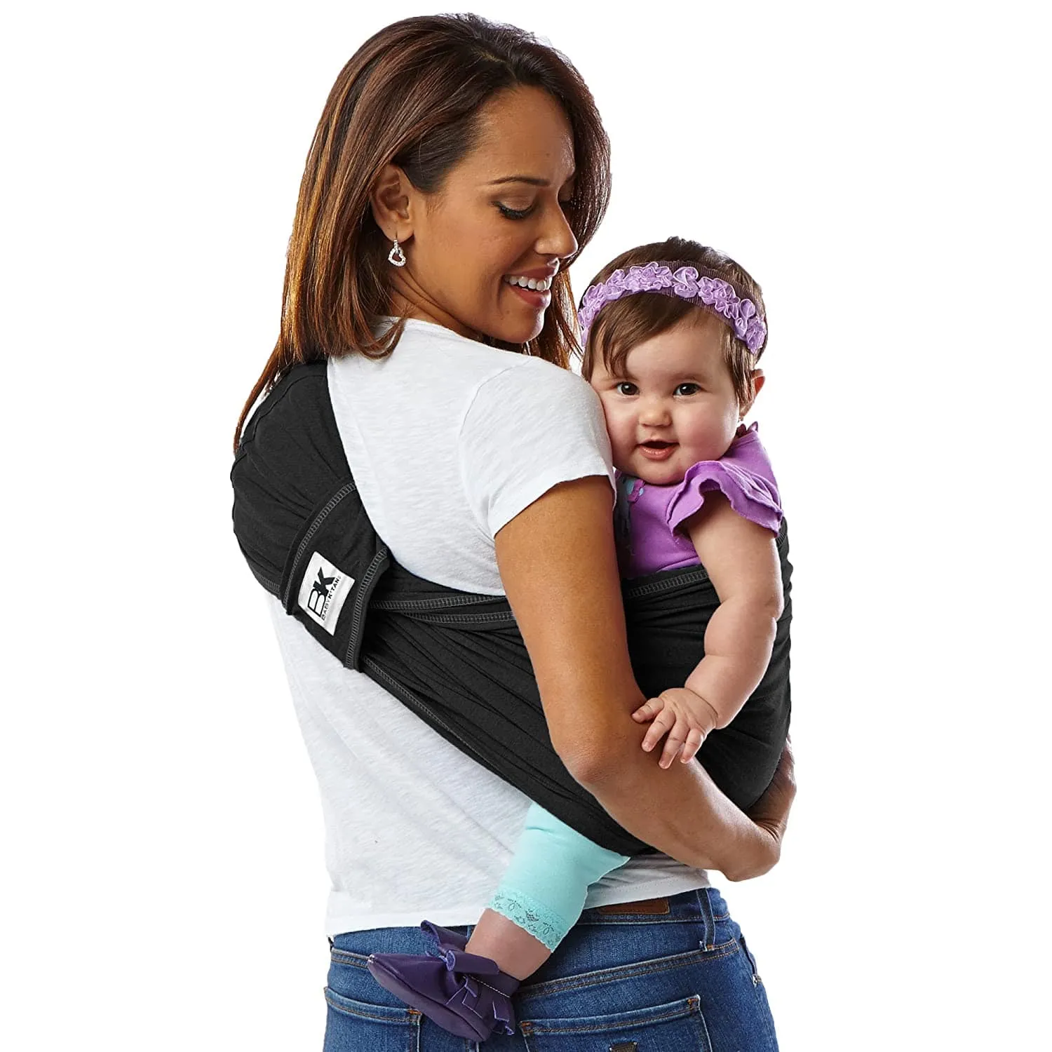 Black Baby K'tan Original Baby Carrier