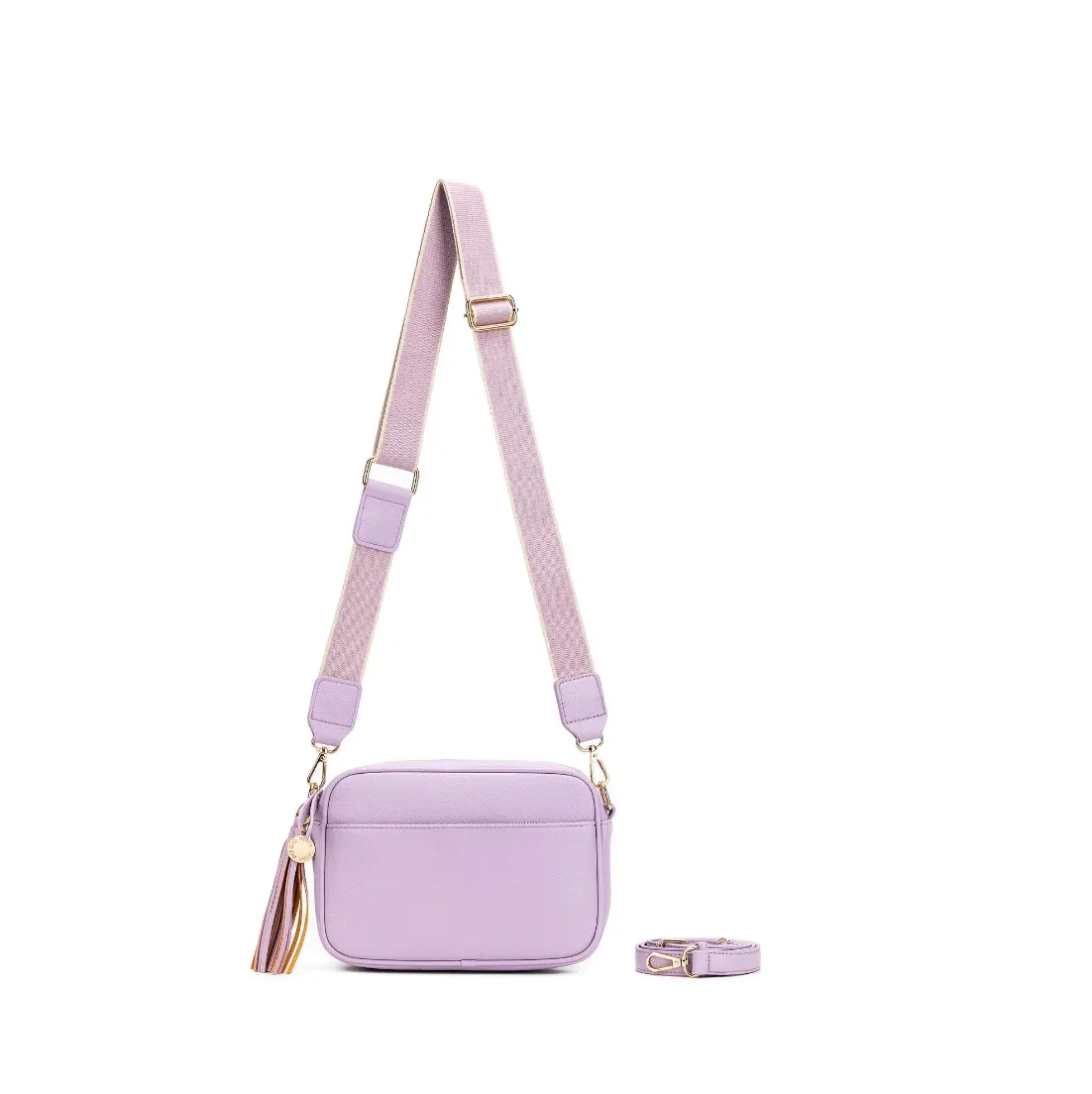 Black Caviar Designs Indie Crossbody Bag - Lilac