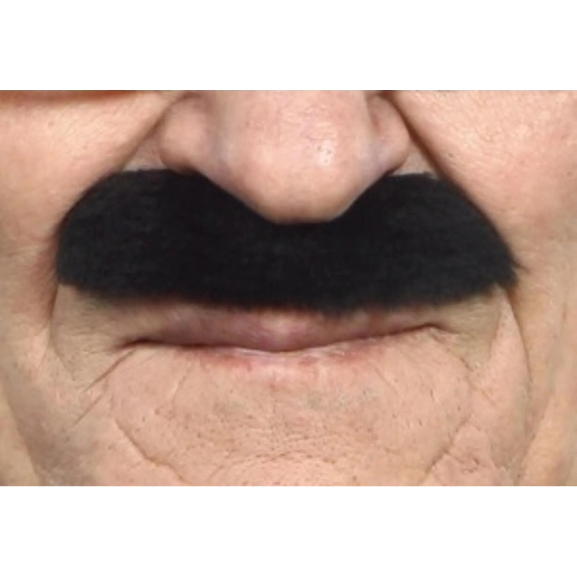 Black Straight Stylish Moustache