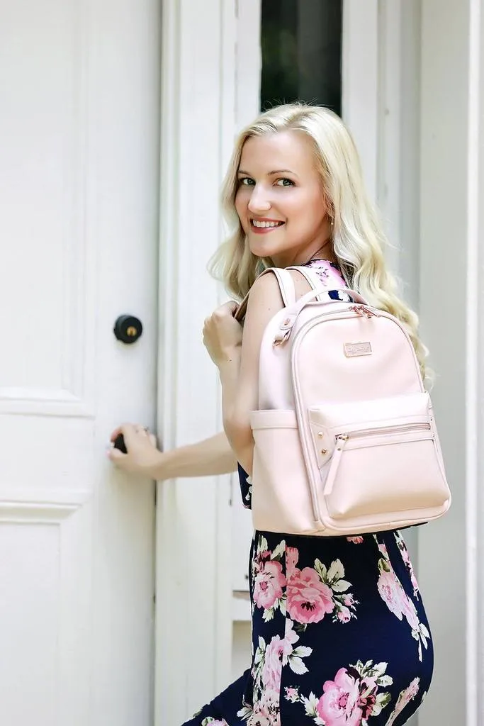 Blush Mini Diaper Bag Backpack