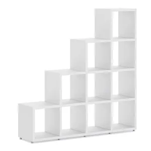 Boon - 10x Cube Stepped Shelf Storage System - 1470x1450x330mm