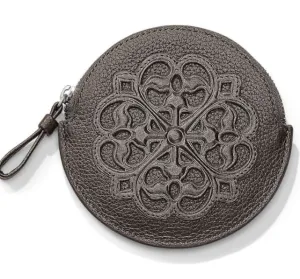 Brighton Ferrara Zippy Coin Purse Pewter