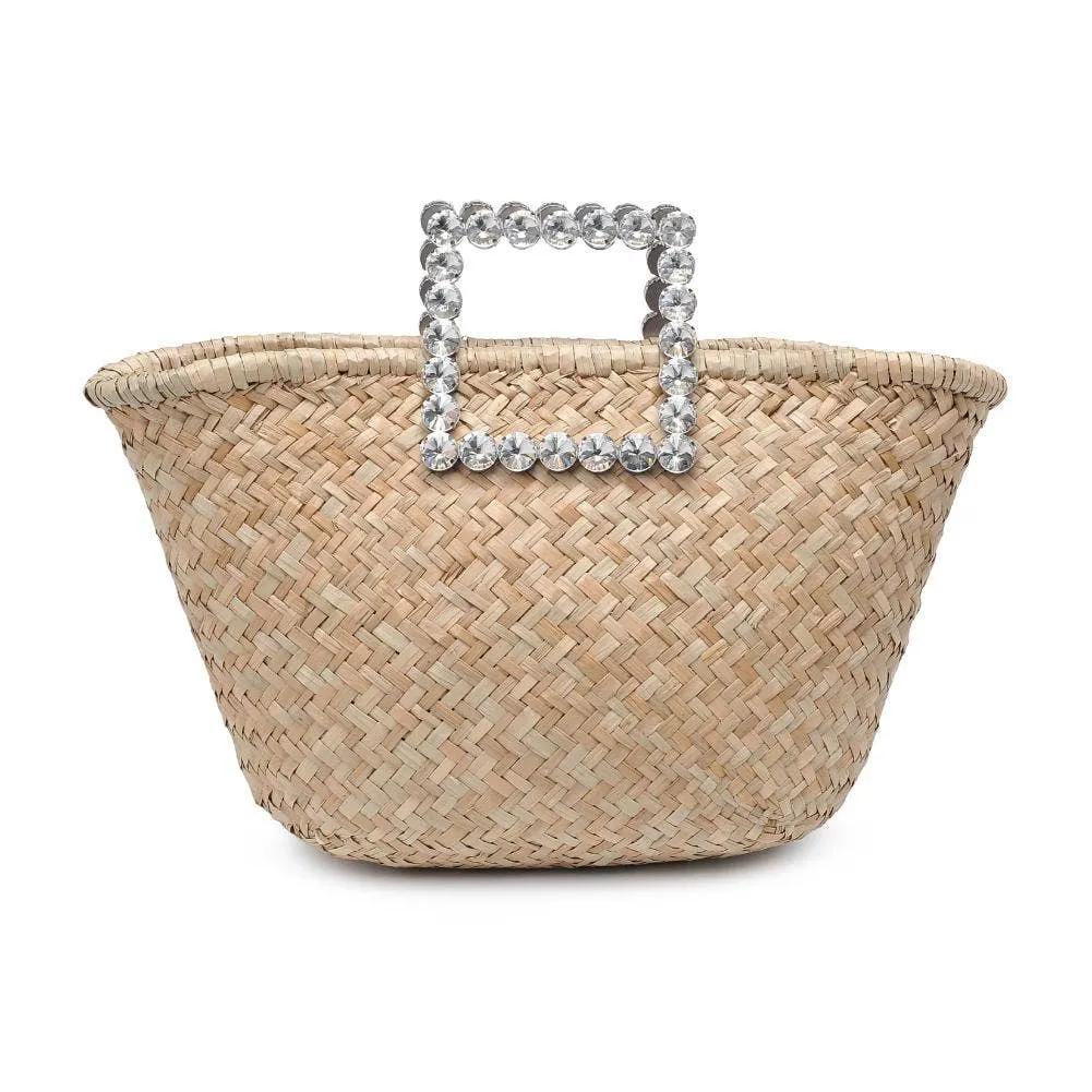 Bukky Straw Beach Tote