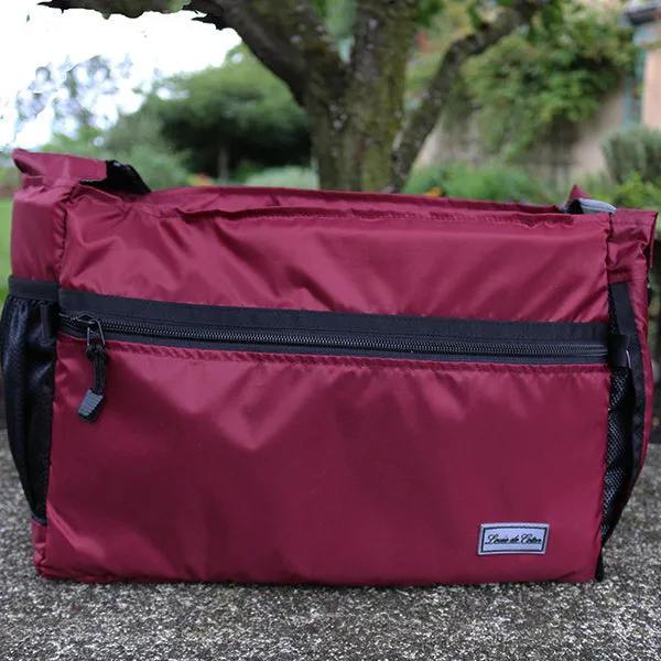 Calming Pooch Messenger Bag - Maroon