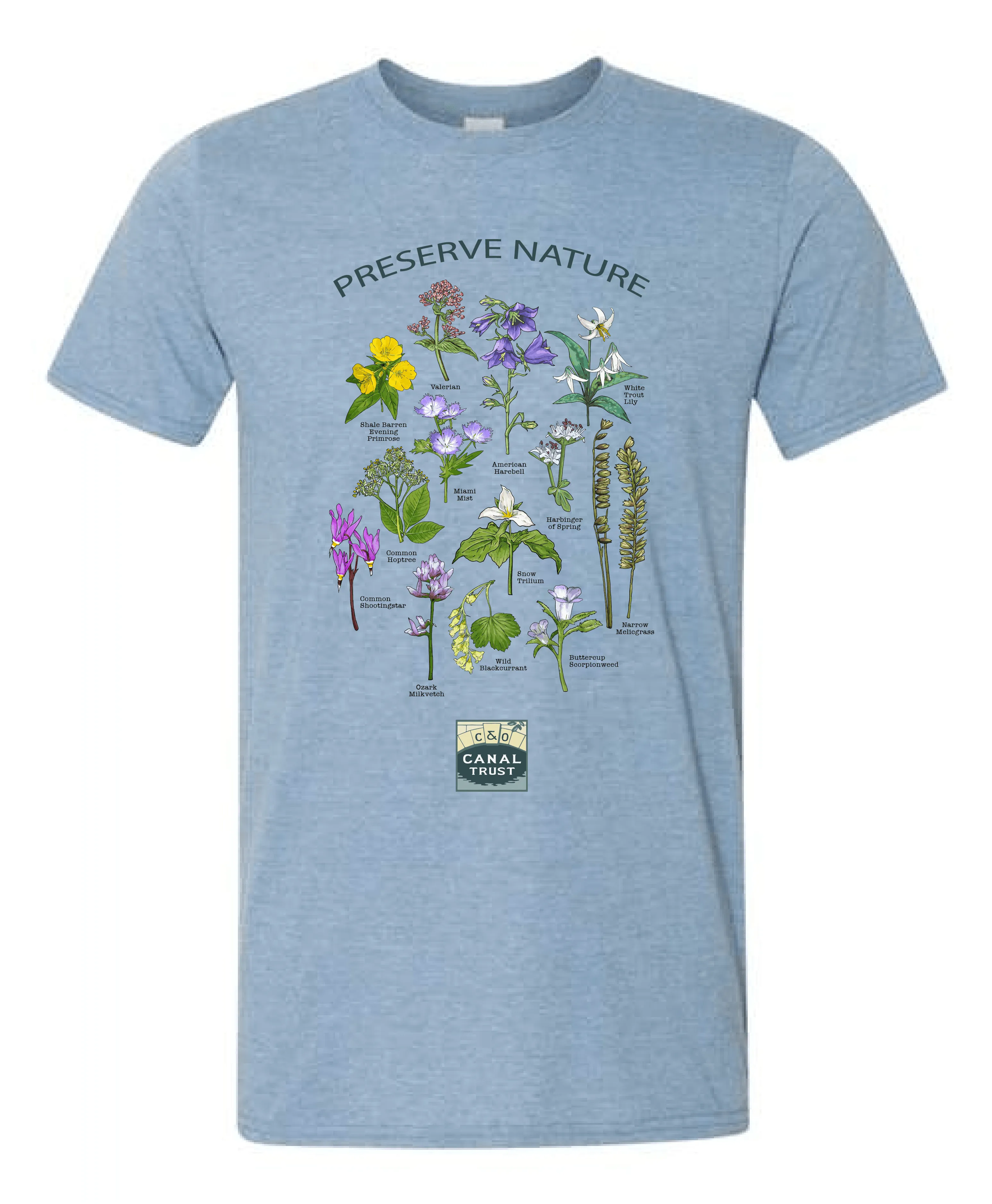 C&O Canal Preserve Nature (Blue) / Shirt