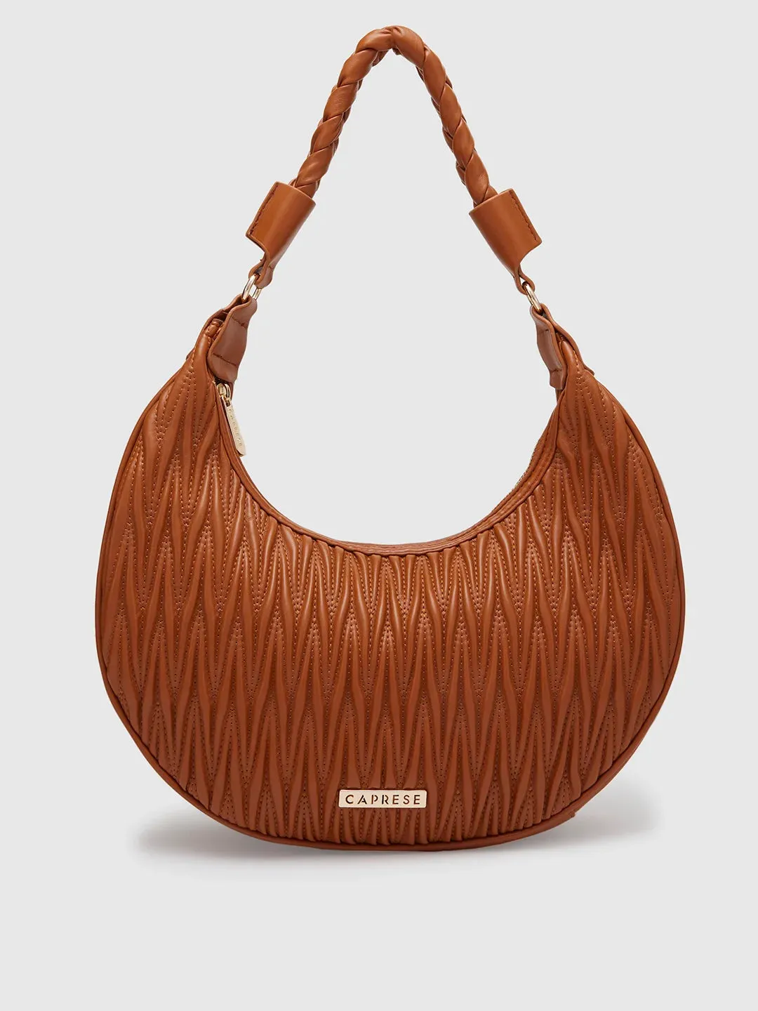 Caprese Mareeya Hobo Medium Tan