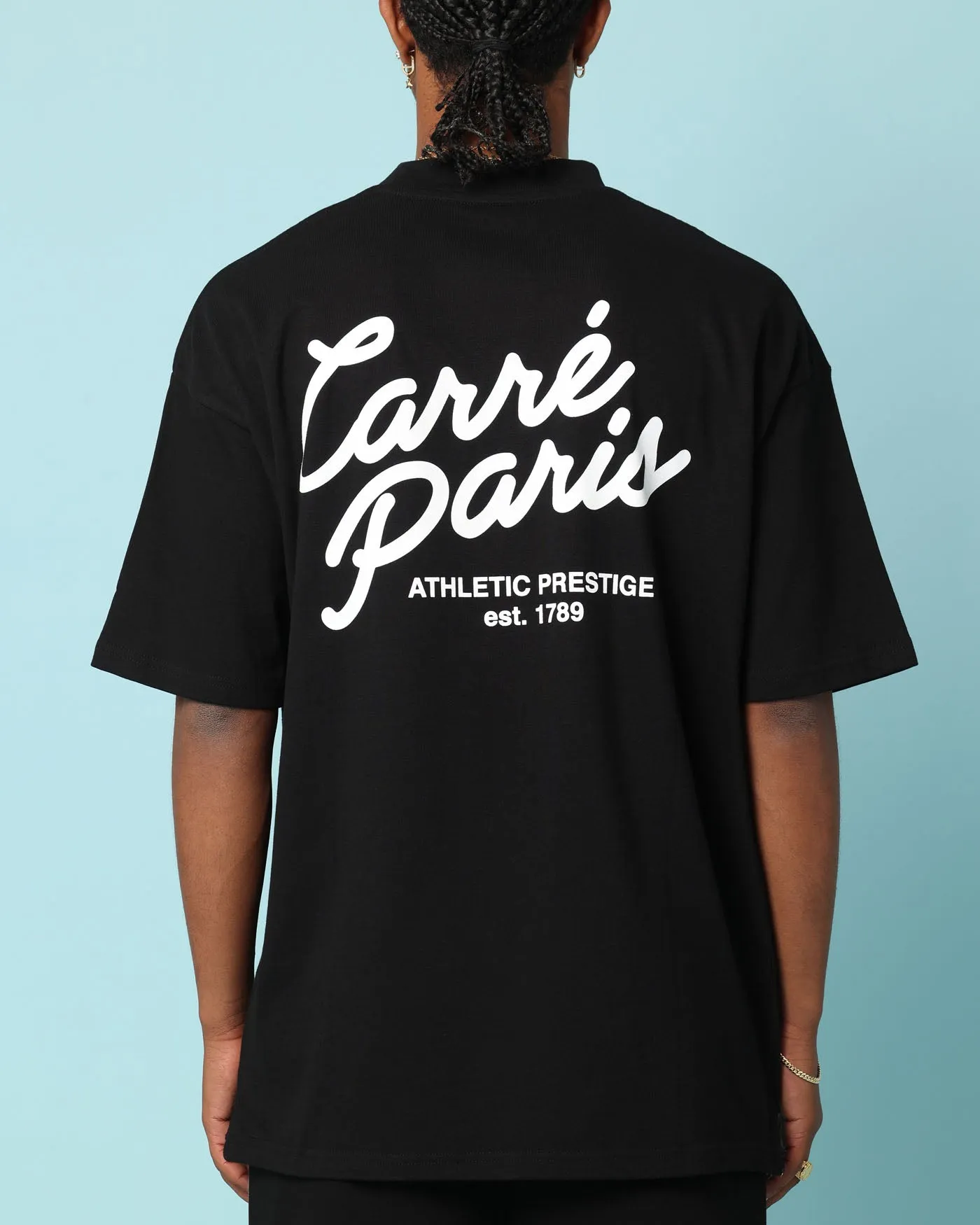 Carré Gorgeous Script Oversized T-Shirt Black