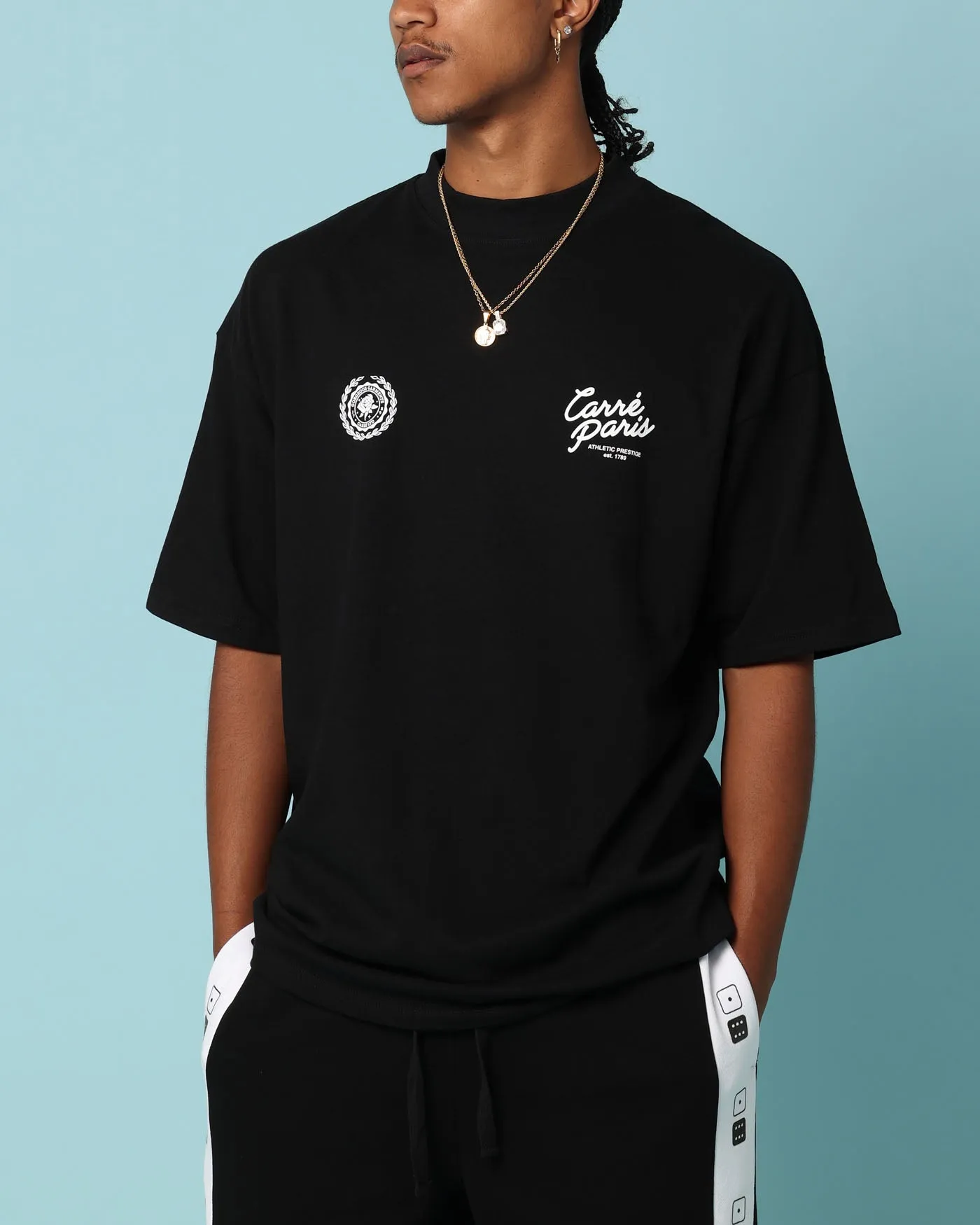 Carré Gorgeous Script Oversized T-Shirt Black