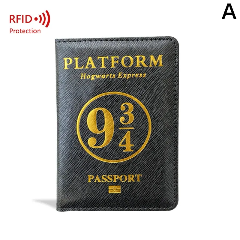 Cartoon Passport Cover Pu Leather Covers For Passports Travel Wallet Cute Passport Holder Protector