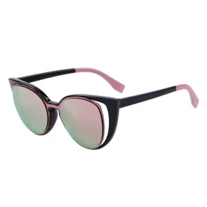 Cat Eye Retro Pierced Sunglass