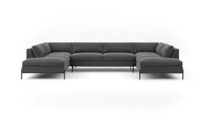 Catwalk U-Shaped Bumper Sectional (70" x 143" x 70")