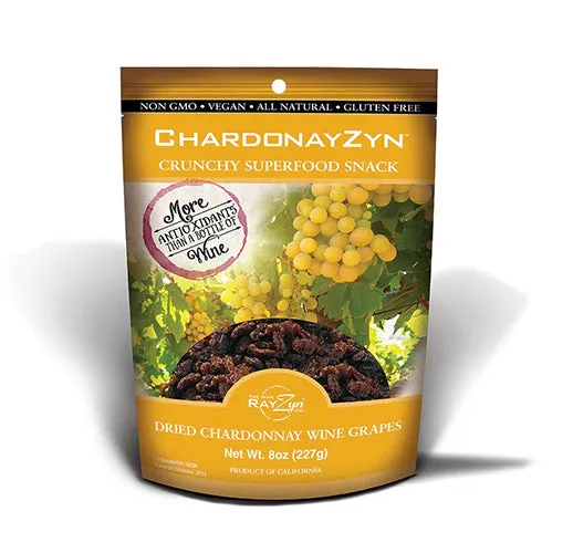 ChardonayZyn Dried Chardonnay Grapes (8 oz)